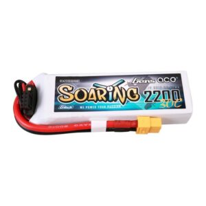 Batería LiPo Gens Ace G-Tech Soaring 2200mAh 11.1V 30C 3S1P con conector XT60