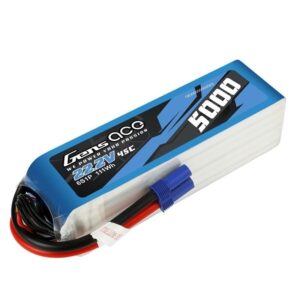 Batería LiPo Gens Ace G-Tech 5000mAh 22.2V 45C 6S EC5