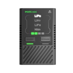 Cargador Gens Ace iMars Mini G-Tech USB-C 2–4S 60W para baterías RC con adaptador de corriente y cable (EU)