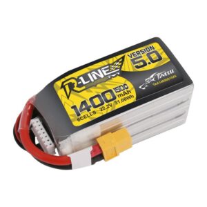 Batería LiPo Tattu R-Line Version 5.0 1400mAh 22.2V 150C 6S con conector XT60