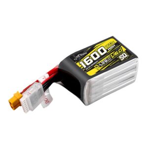 Batería LiPo Tattu R-Line V6 1600mAh 6S 160C con conector XT60 [SQ]