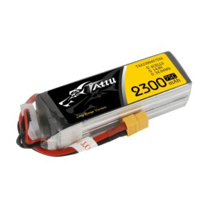 Batería LiPo Tattu 2300mAh 14.8V 75C 4S1P con conector XT60